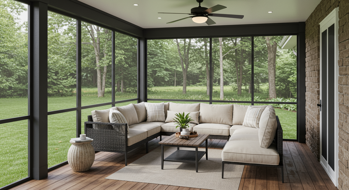 Transform Your Outdoor Space: Screened-In Porch Solutions in Harrisburg, PA