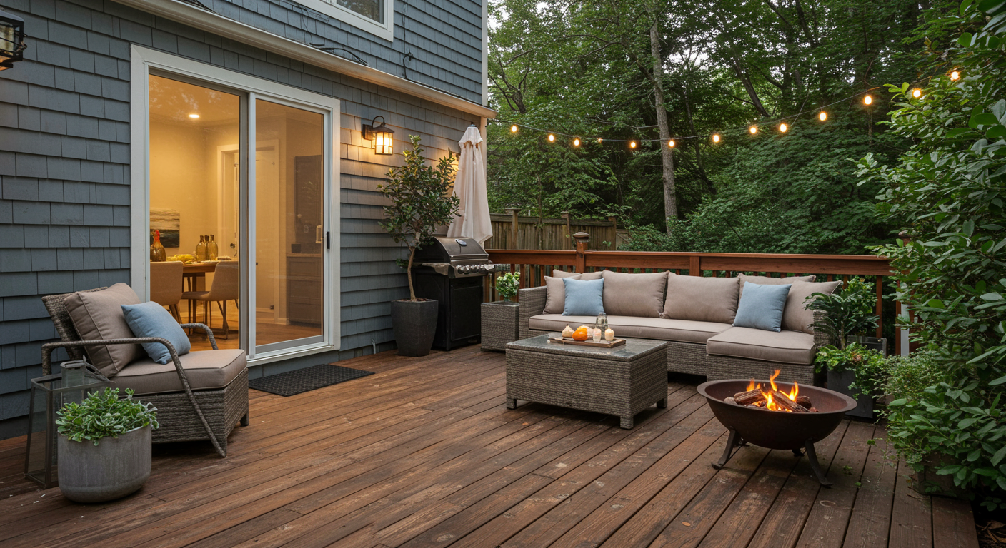 Outdoor Kitchen and Social Space