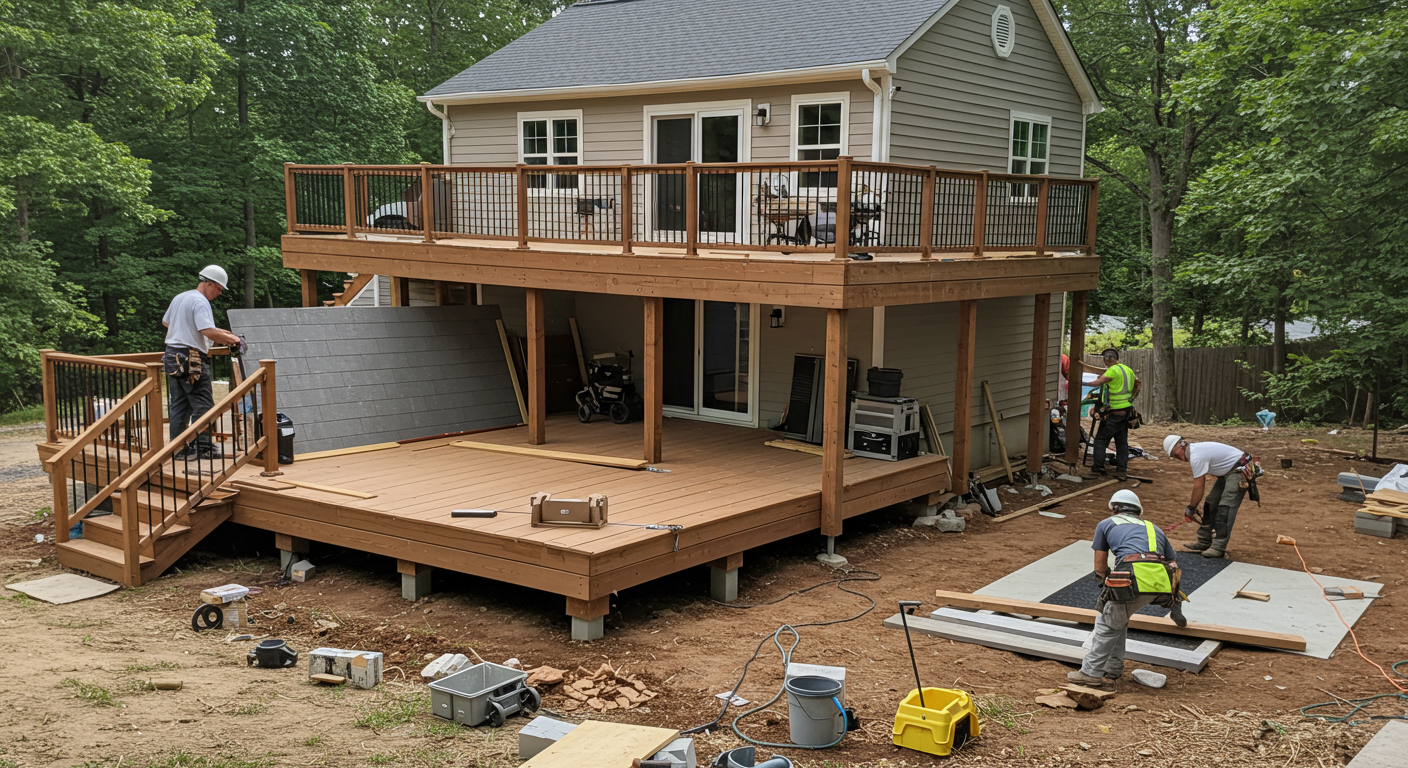 Deck Installation Process