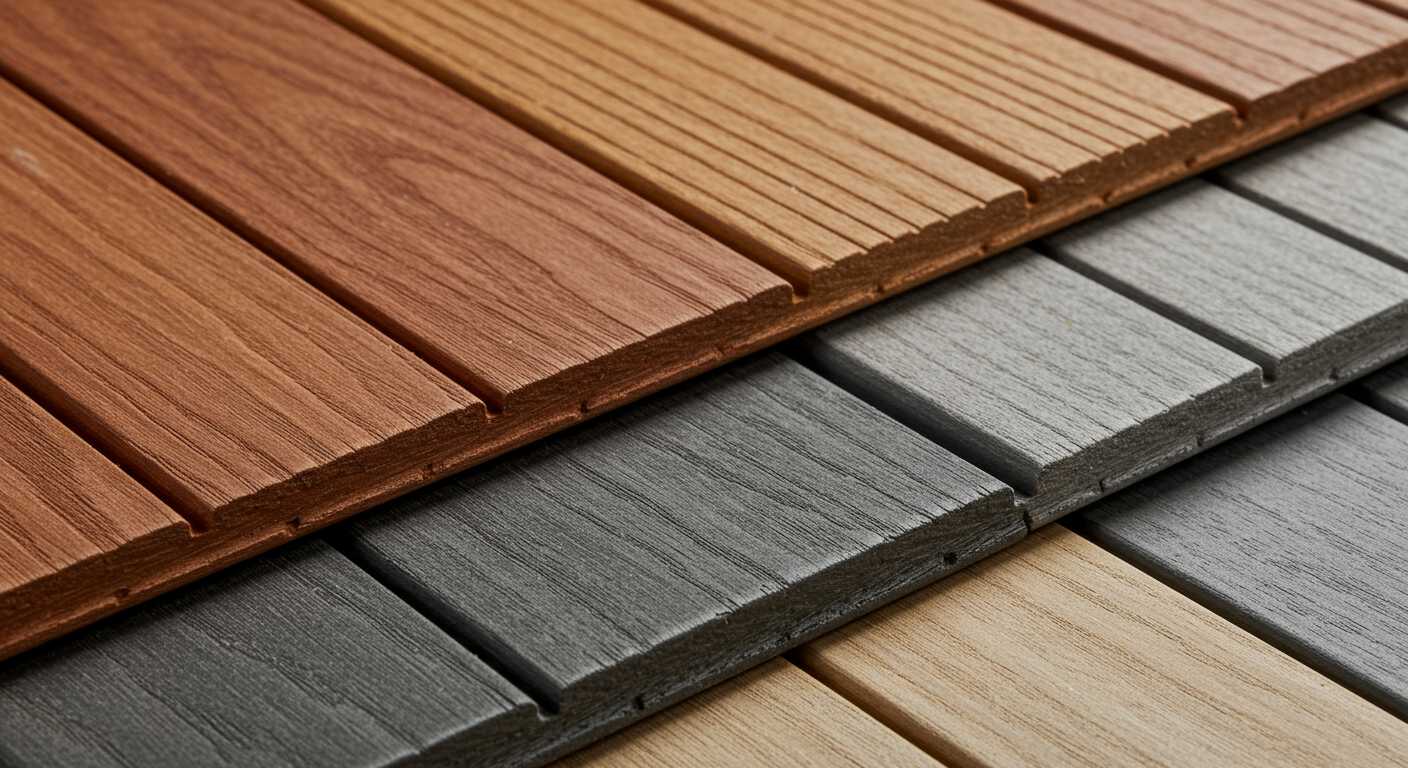 High-quality decking materials