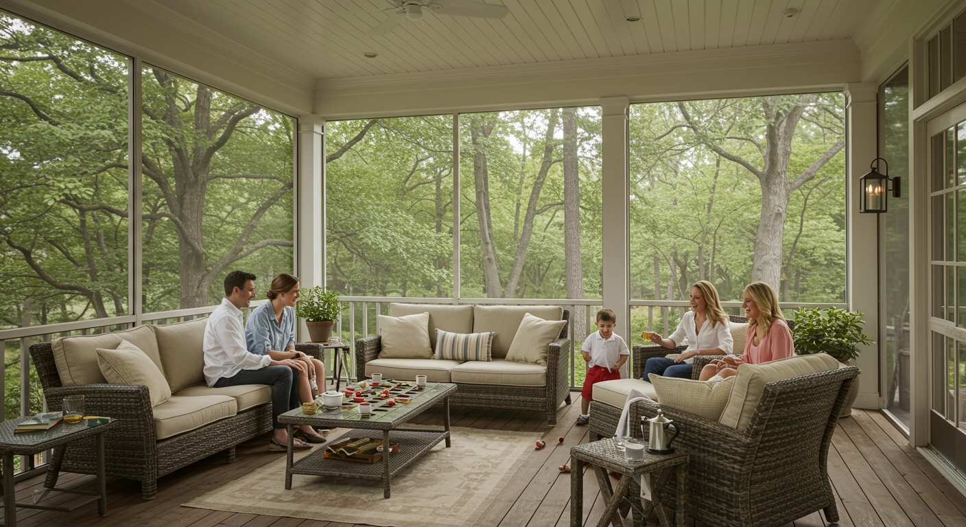 Transform Your Home with Custom Screened-In Porches in Lancaster, PA – Expert Construction Services Near You